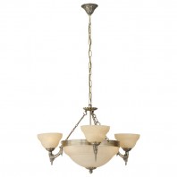 Eglo-Marbella H/L 6X60W & 9X60W E14  Pendant Light - Antique Bronze